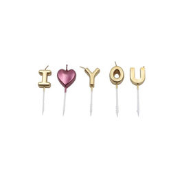 BOUGIES "I LOVE YOU" DORES