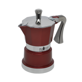 CAFETIÈRE TOP MOKA "SUPER TOP" - ROUGE (1 TASSE)