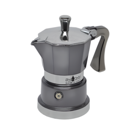 CAFETIÈRE TOP MOKA "SUPER TOP" - GRIS (1 TASSE)