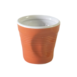 JEU DE TASSES "TASSE FROISSE" TOP MOKA - ORANGES