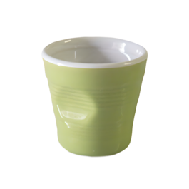 JEU DE TASSES "TASSE FROISSE" TOP MOKA - VERTES