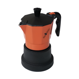 CAFETIÈRE TOP MOKA - ORANGE (1 TASSE)