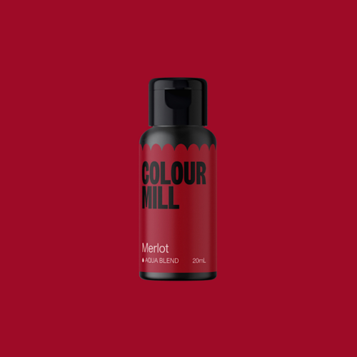 COLORANT EN GEL COLOUR MILL. - ROUGE VIN / MERLOT (20 ML)