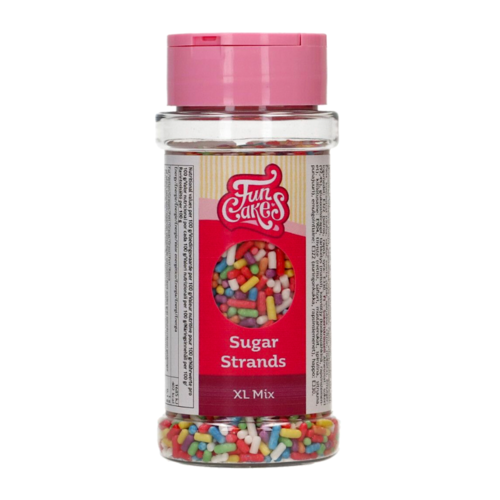 VERMICELLES DE SUCRE FUNCAKES - MIX COULEURS XL (70 G)