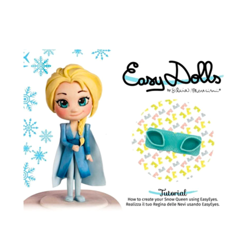 SET DE TUTORIEL POUR FIGURES "BY SILVIA MANCINI" - SNOW QUEEN / REINE DES NEIGES