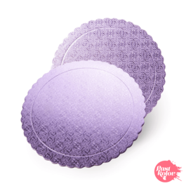 SEMELLE RONDE LILAS - 25 CM  / 3 MM PAISSEUR