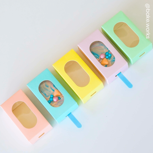 SET DE BOTES  GLACE "SIMPLY MAKING" - PCHE PASTEL (10 U)