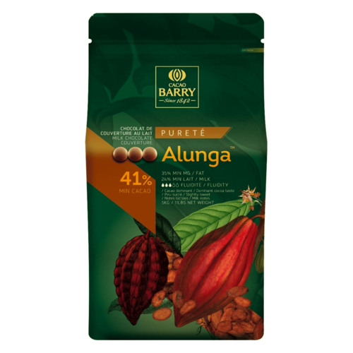 CALLETS EN CHOCOLAT AU LAIT "ALUNGA" CACAO BARRY - 1 KG