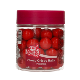 BOULES CROQUANTES AU CHOCOLAT FUNCAKES - PEARL RED (130 G)