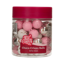 BOULES CROQUANTES AU CHOCOLAT FUNCAKES - GIRLY GLAM (130 G)