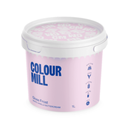 "BUTTERCREAM" (CRME AU BEURRE) COLOUR MILL - BLANCHE BRILLANTE 1 L