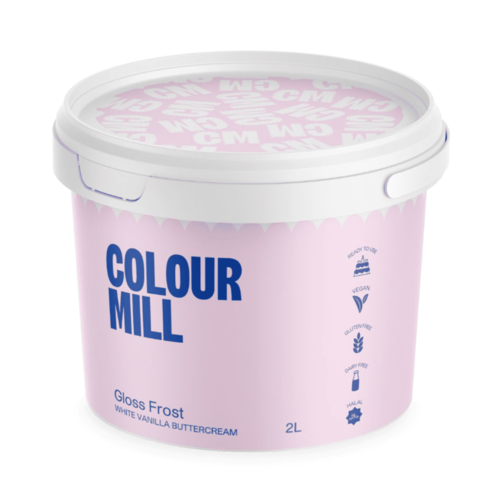 "BUTTERCREAM" (CRME AU BEURRE) COLOUR MILL - BLANCHE BRILLANTE 2 L