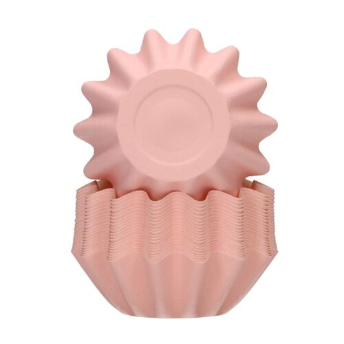 CAISSETTES À CUPCAKES « BLOOM » FUNCAKES - ROSE PASTEL