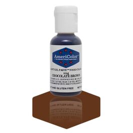 COLORANT GEL MARRON CHOCOLAT (21 G) - AMERICOLOR