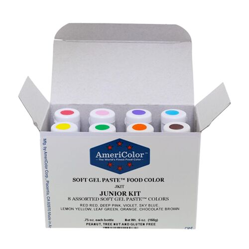 « KIT JUNIOR » 8 COLORANTS GEL AMERICOLOR (168 G)