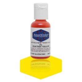 COLORANT GEL JAUNE ÉLECTRIQUE (21 G) - AMERICOLOR