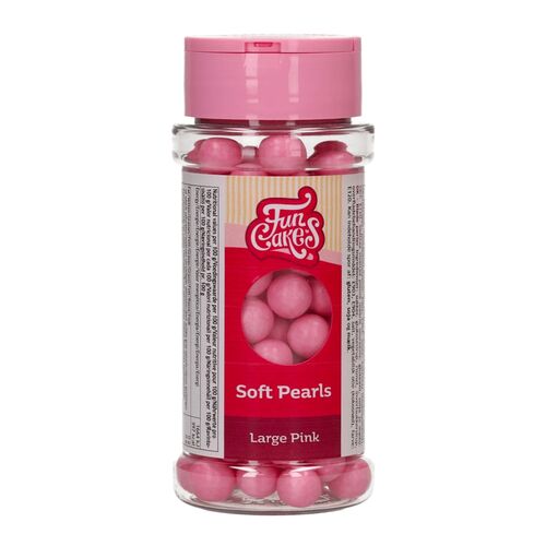 PERLES AU COEUR TENDRE FUNCAKES - ROSE (Ø 10 MM) 70 G