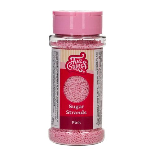 VERMICELLES EN SUCRE FUNCAKES - ROSES (80 G)