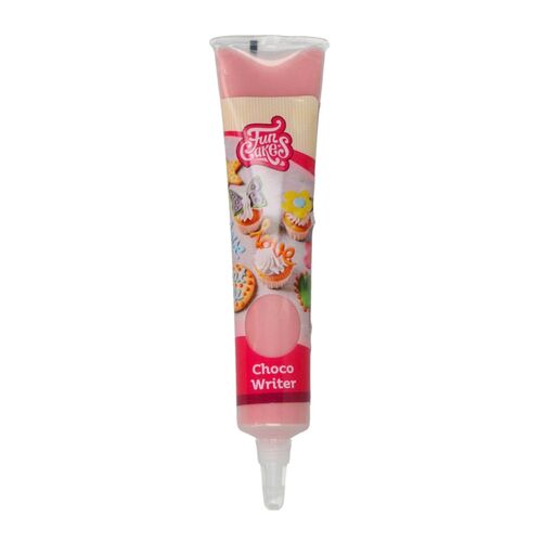 TUBE ÉCRITURE "CHOCO WRITER" FUNCAKES - ROSE PASTEL (25 G)