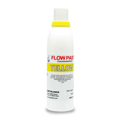 COLORANT EN GEL "FLOW PASTE" KOPYKAKE - JAUNE (118 ML)