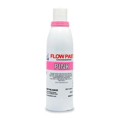 COLORANT EN GEL "FLOW PASTE" KOPYKAKE - ROSE (118 ML)