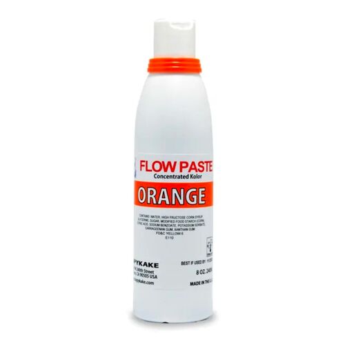 COLORANT EN GEL "FLOW PASTE" KOPYKAKE - ORANGE (118 ML)