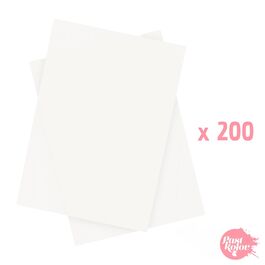 200 FEUILLES DE PAPIER À SUCRE PASTKOLOR (SANS E-171) - SUPER