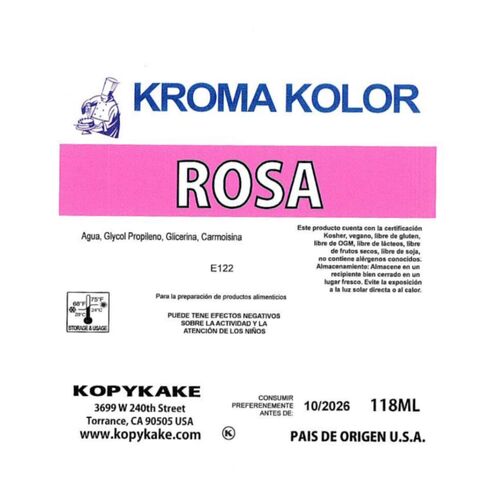 COLORANT AÉROGRAPHE "KROMA KOLOR" KOPYKAKE - ROSE (118 ML)