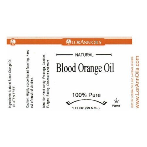 HUILE "SUPER-STRENGTH" LORANN - ORANGE SANGUINE (29,5 ML)